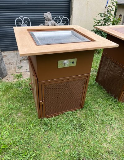 Brasero électrique dans le Var