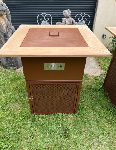 Brasero électrique dans le Var